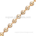 3.2mm 2016 bronze jewelry chain necklace bead chain necklaces designs